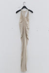 OUDE WAAG knitted slim dresses OW-23SS-DS06 meters gray